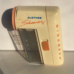 Windmere Clothes Shaver Pill Remover Vintage MCM Cordless Battery